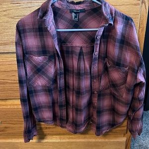 Forever 21 plaid shirt